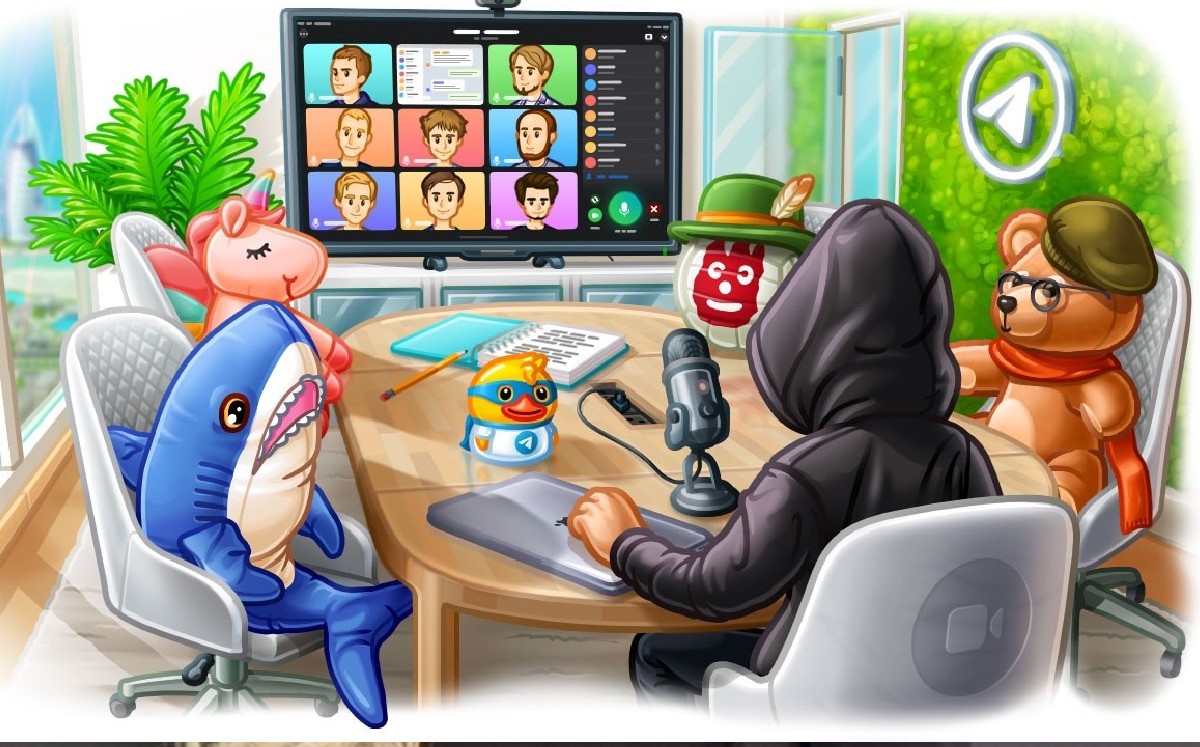 Telegram ya permite videollamadas grupales para 30 personas (DPA).