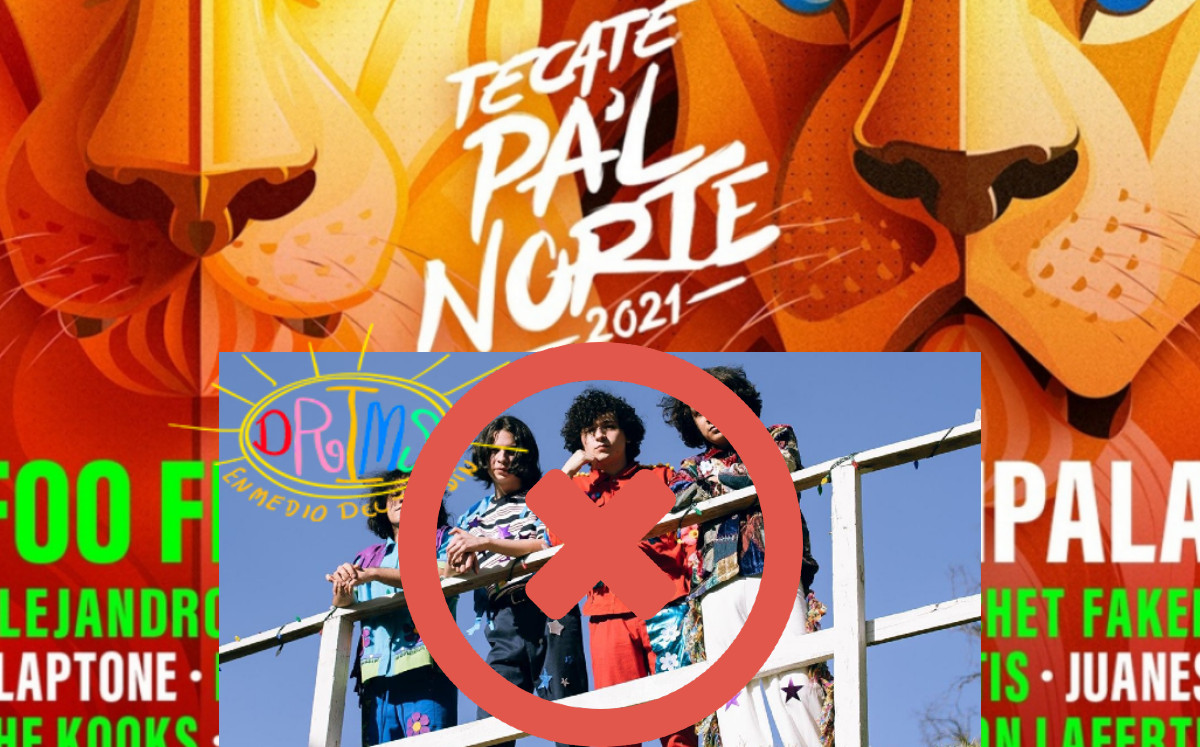 Banda DRIMS cancelada del Pa'l Norte 2021 | Foto: Especial