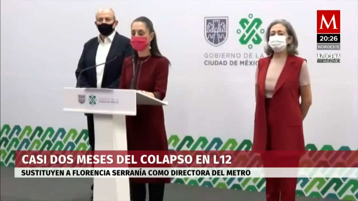 Claudia Sheinbaum informó la salida de Florencia Serranía
