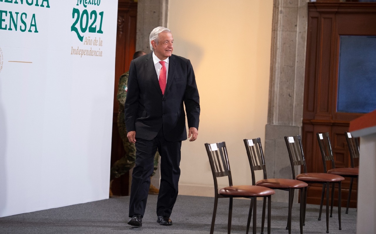En su conferencia mañanera, el Presidente reiteró el compromiso de su gobierno a detener el desabasto. (Cortesía)