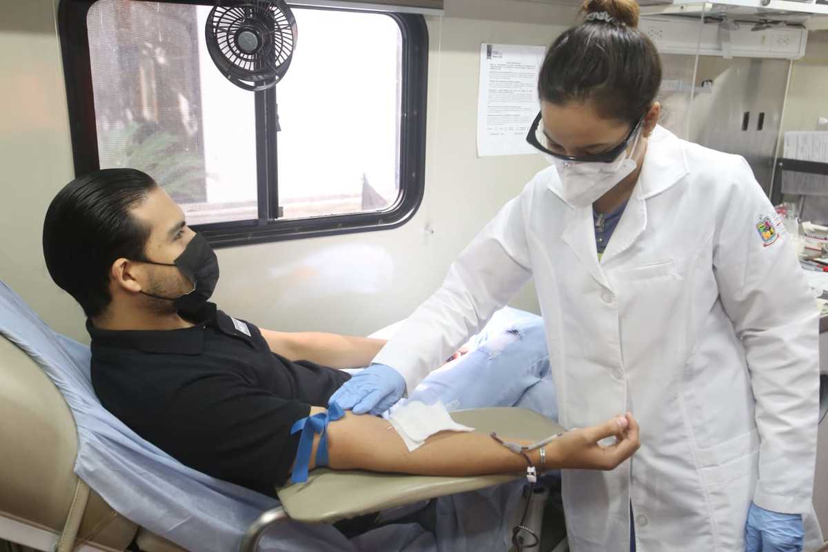 Fundación Multimedios realiza campaña de donación de sangre. Foto: Raúl Palacios