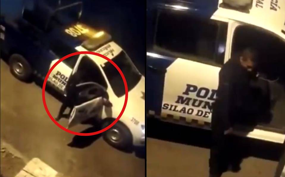 Graban a policía presuntamente borracho en Silao; investigan caso