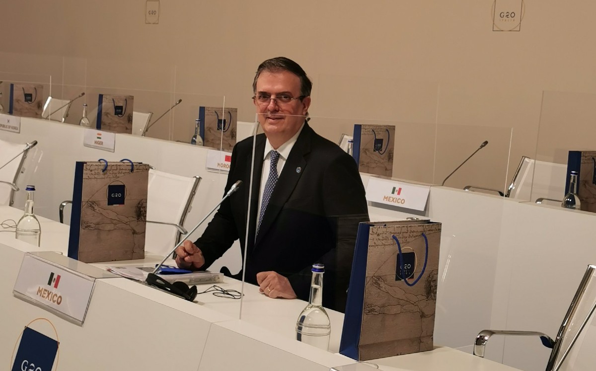 Marcelo Ebrard tiene una gira de trabajo por Italia | Twitter
