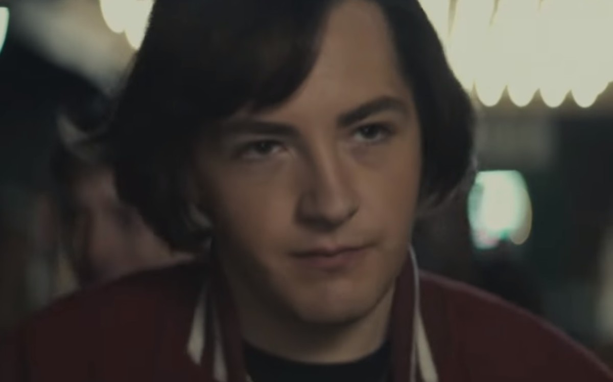 Michael Gandolfini, hijo del fallecido James Gandolfini, interpreta al joven Tony. (Captura)