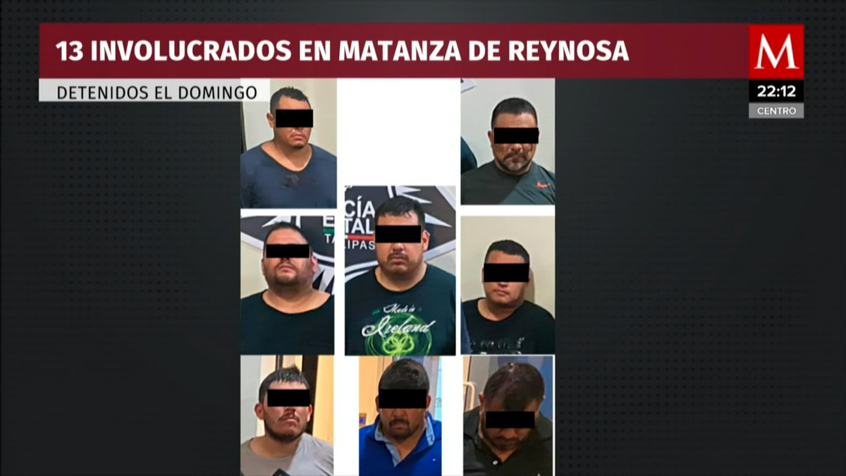 Tamaulipas, reportan detenidos y decomisos por hechos violentos