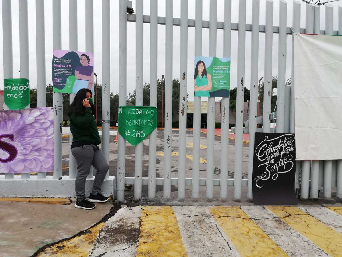Congreso de Hidalgo aprobó la iniciativa de la despenalización del aborto. (Jorge Sánchez)