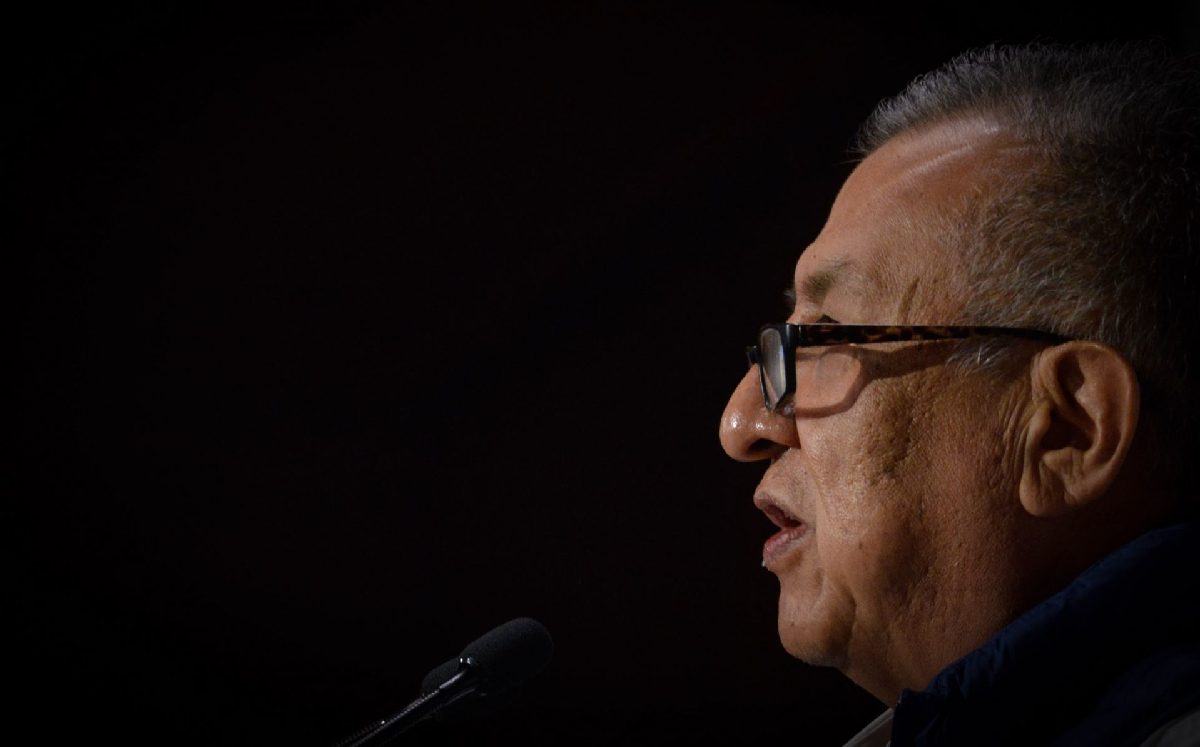 Tras la primera denuncia, el diputado se declaró inocente frente a la prensa. (Cuartoscuro)