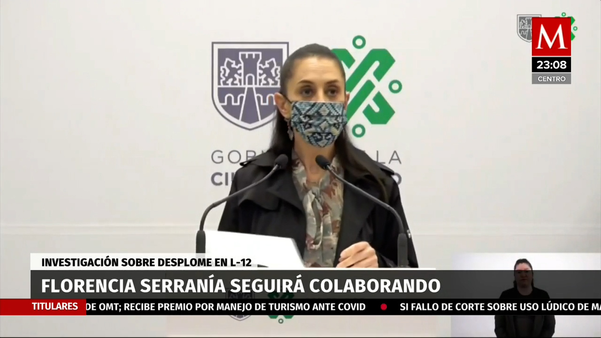 Florencia Serranía seguirá apoyando al Metro de CdMx desde afuera, dice Sheinbaum