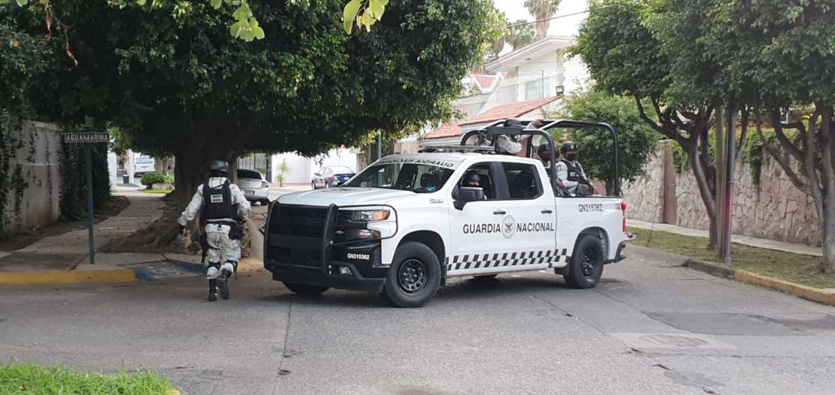 Guardia Nacional participa en aseguramiento de casa en Guadalajara (Juan Carlos Munguía)