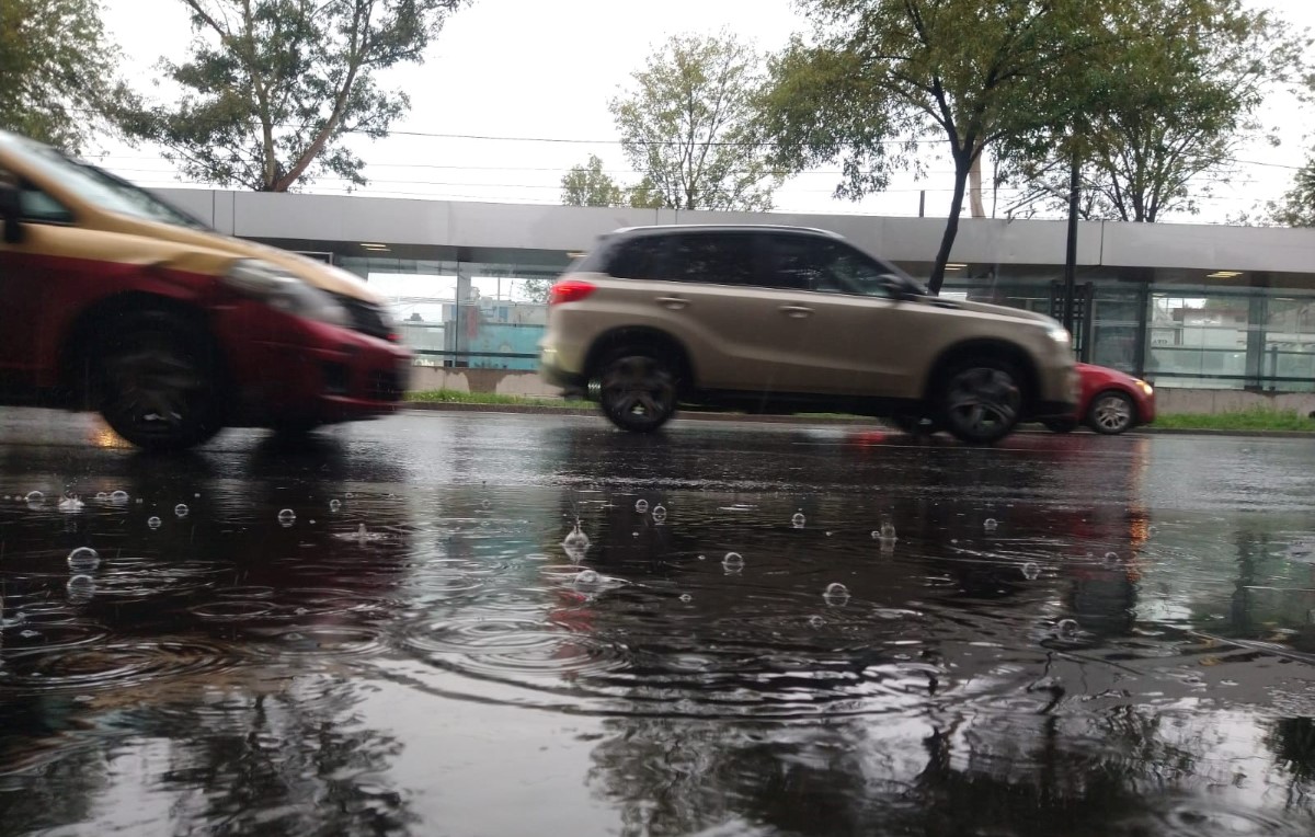 Hay lluvia en cinco alcaldías de CdMx. | César Velázquez