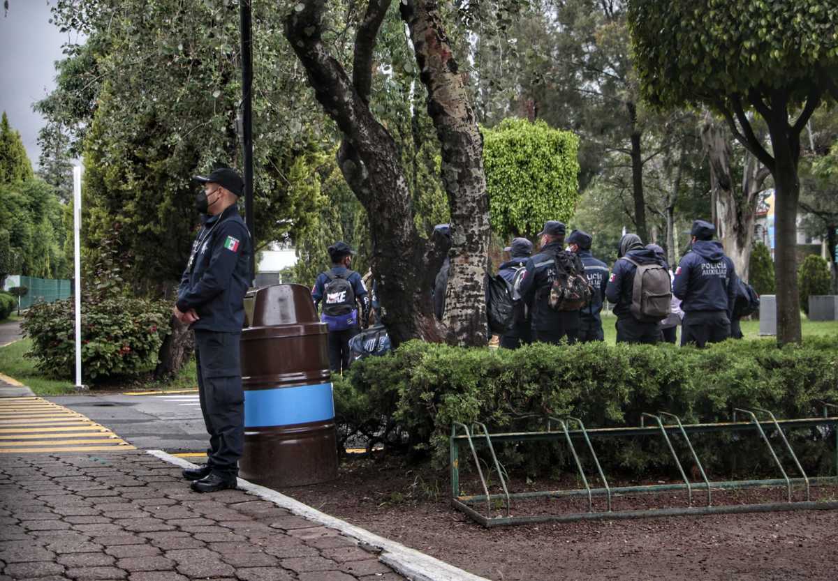 Las instalaciones de la UDLAP continúan bajo resguardo de la Policía estatal | Melanie Torres