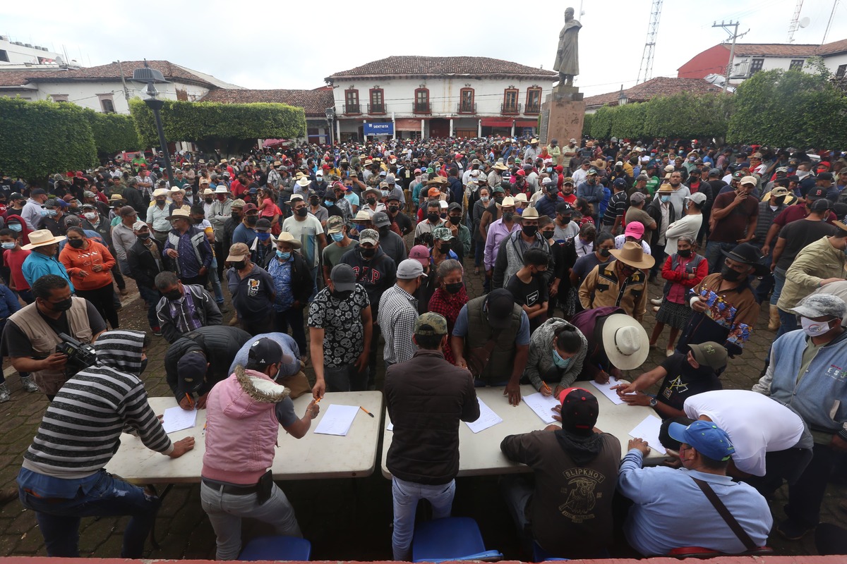Integrantes de Pueblos Unidos exigen seguridad | Jorge Carballo