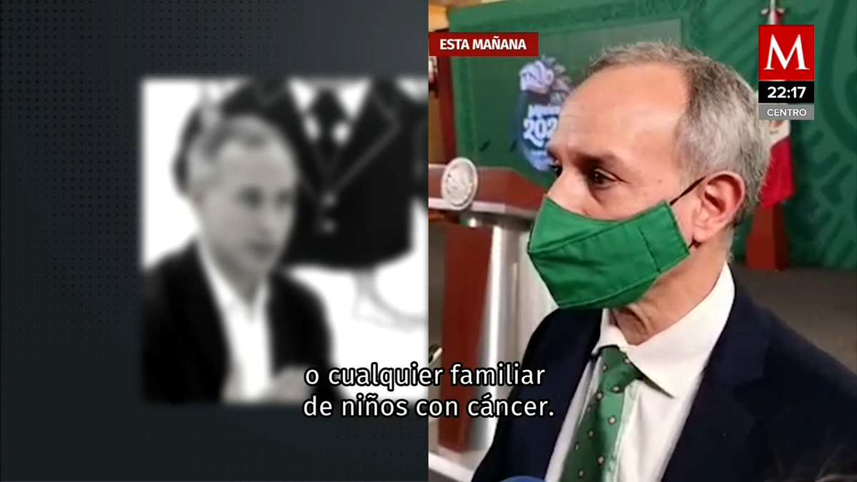 López-Gatell acusa que dichos sobre quejas de padres de niños con cáncer fueron distorsionados