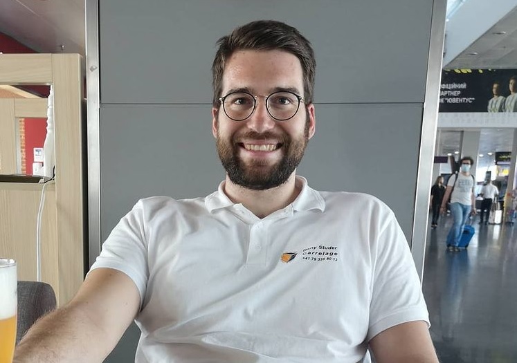 Luca Loutenbach, aficionado de Suiza (Instagram)