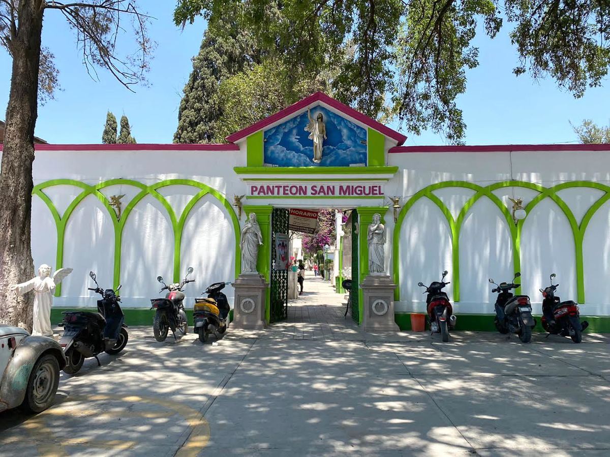 Panteón de San Miguel en Tulancingo. (Cortesía)