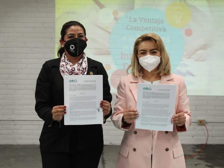 Universidad Tecnológica de Tehuacán firma convenio con Canacintra. (Especial)