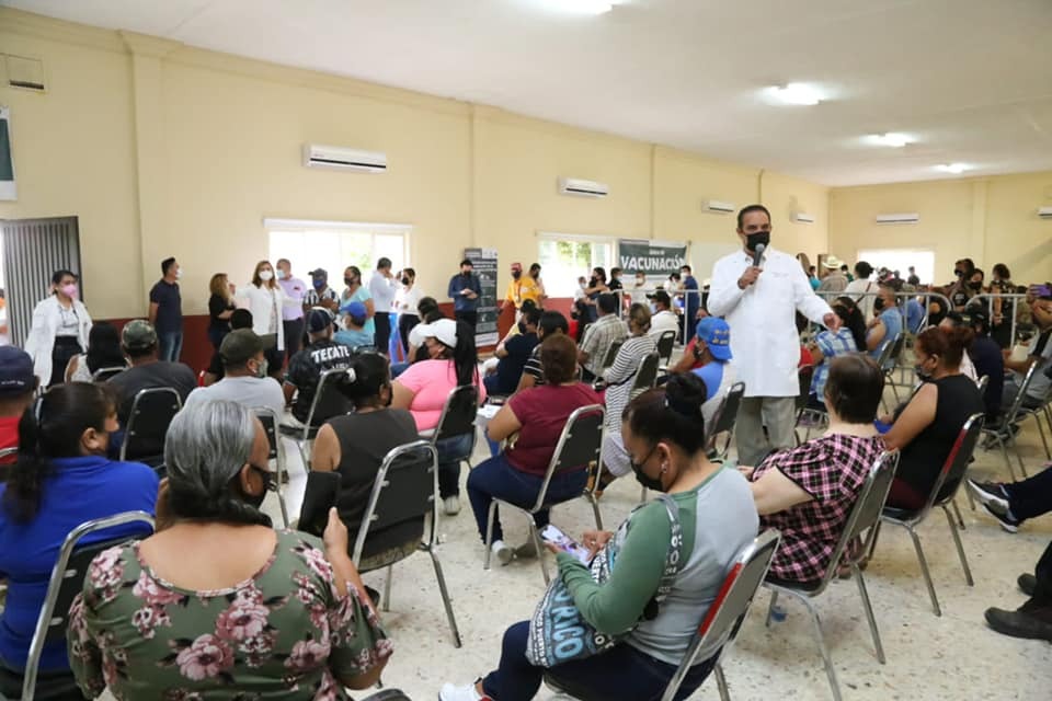 Abasolo, NL inicia vacunación anticovid en personas de 30 a 39 años. Foto: Especial.