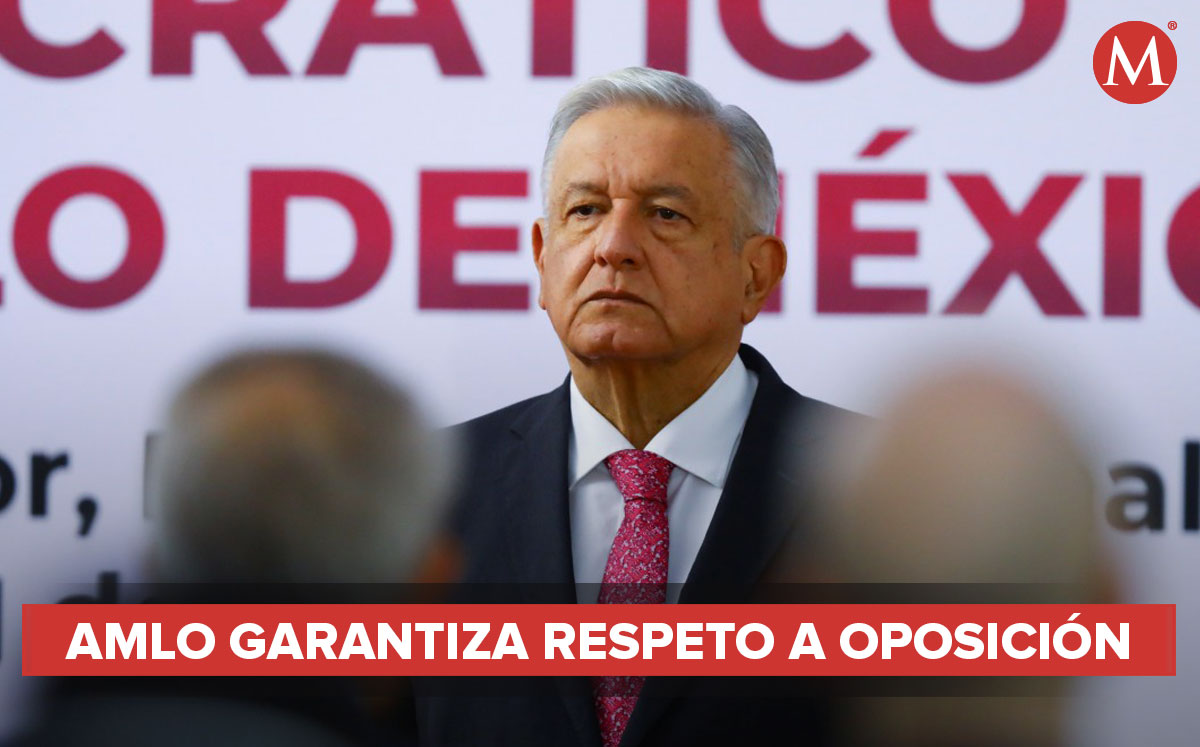 AMLO habló de la oposición durante su mensaje por los tres años de su triunfo electoral. (Reuters)