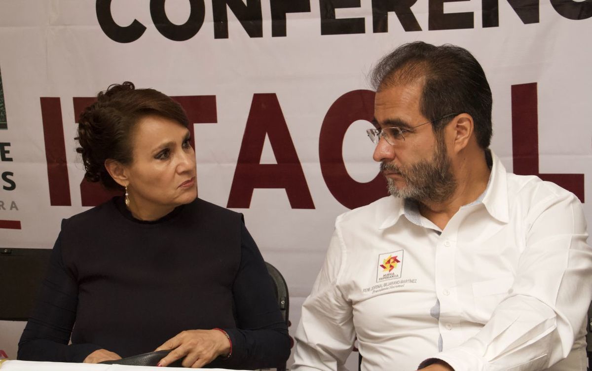 Dolores Padierna y René Bejarano. ( Cuartoscuro)