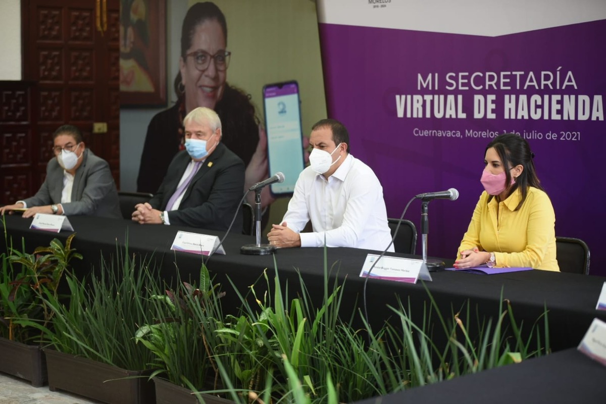El gobernador de Morelos presentó la aplicación.