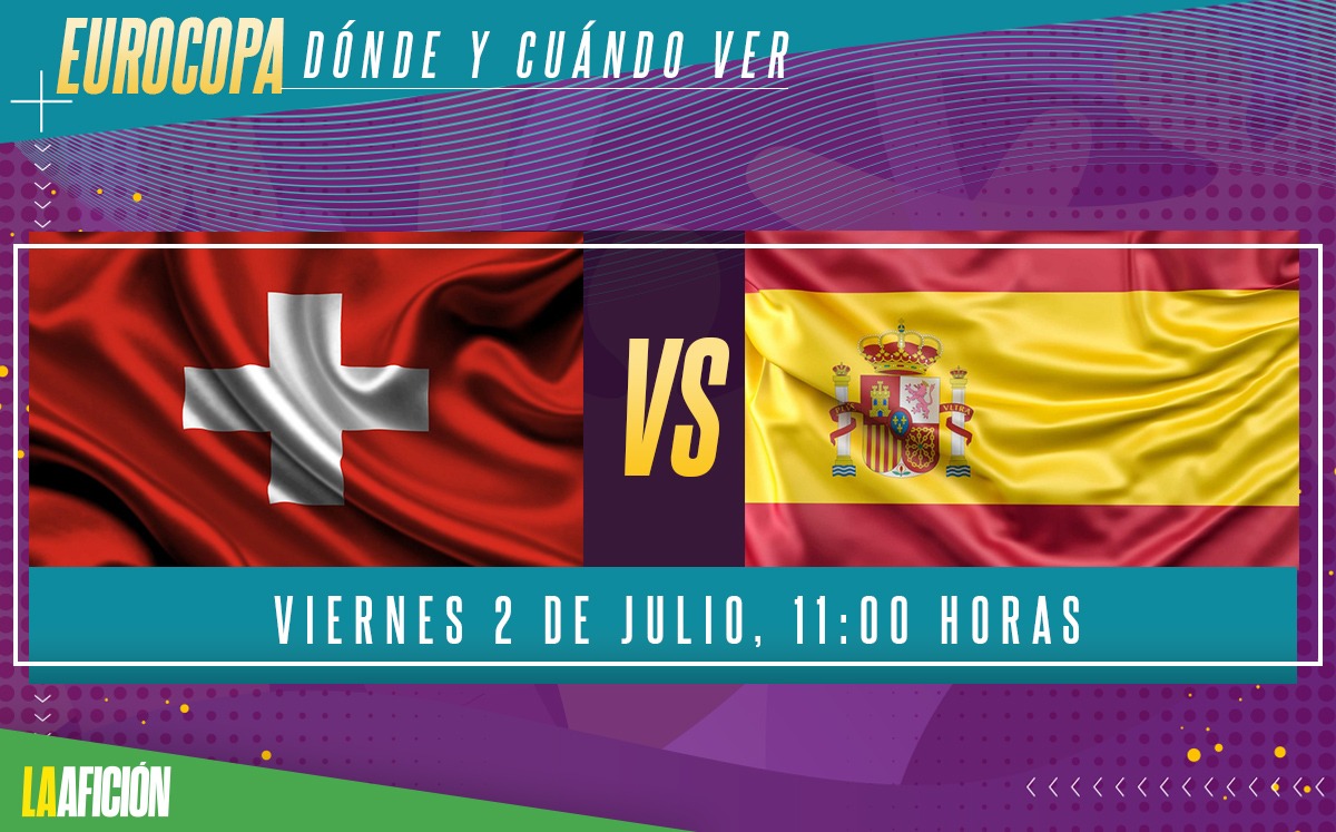 Suiza vs España: cuartos de final de la Eurocopa