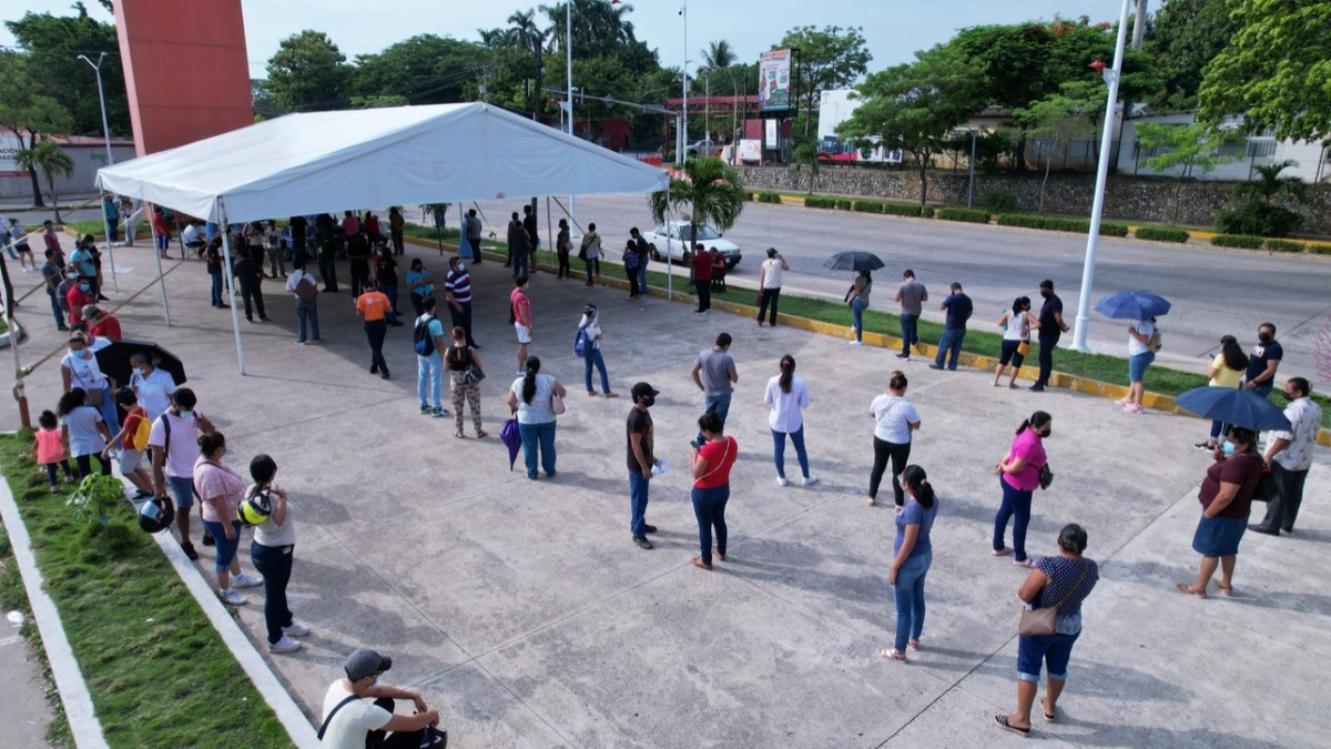 El estado de Tabasco vive una tercera ola de contagios. (Manuel López)