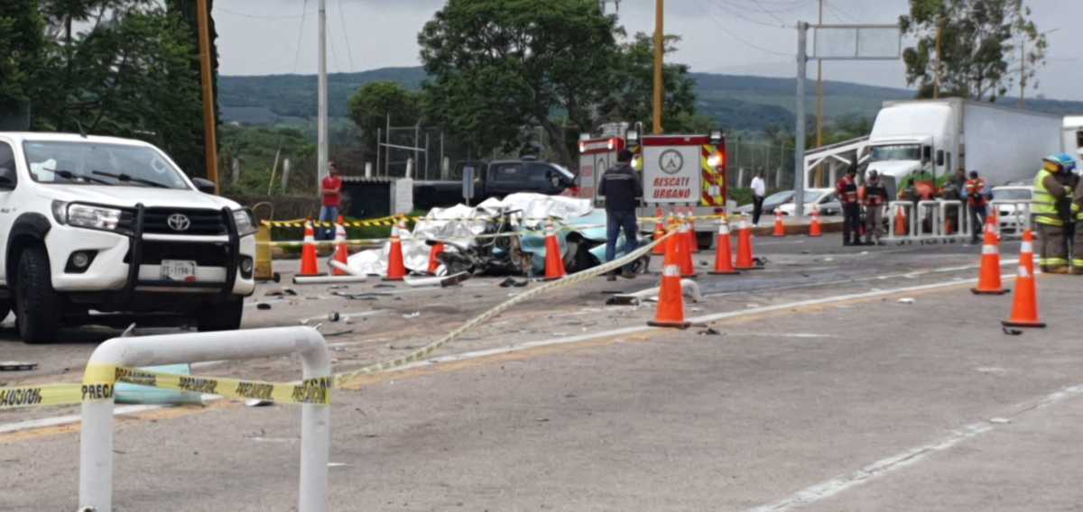 El accidente ocurrió la mañana del pasado 29 de junio. (Juan Carlos Munguía)