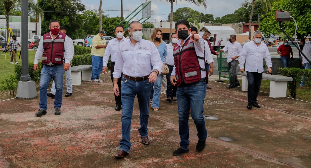 Adrián Oseguera Kernion acudió a la plaza Presidentes.