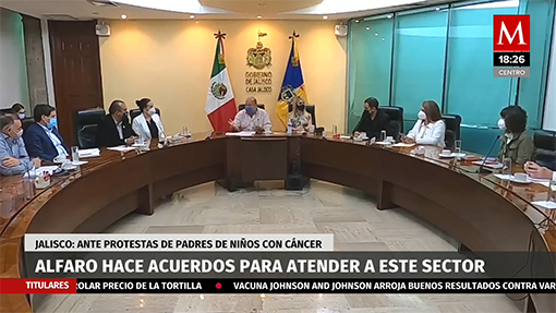 Alfaro hace acuerdos para atender a los niños con cáncer