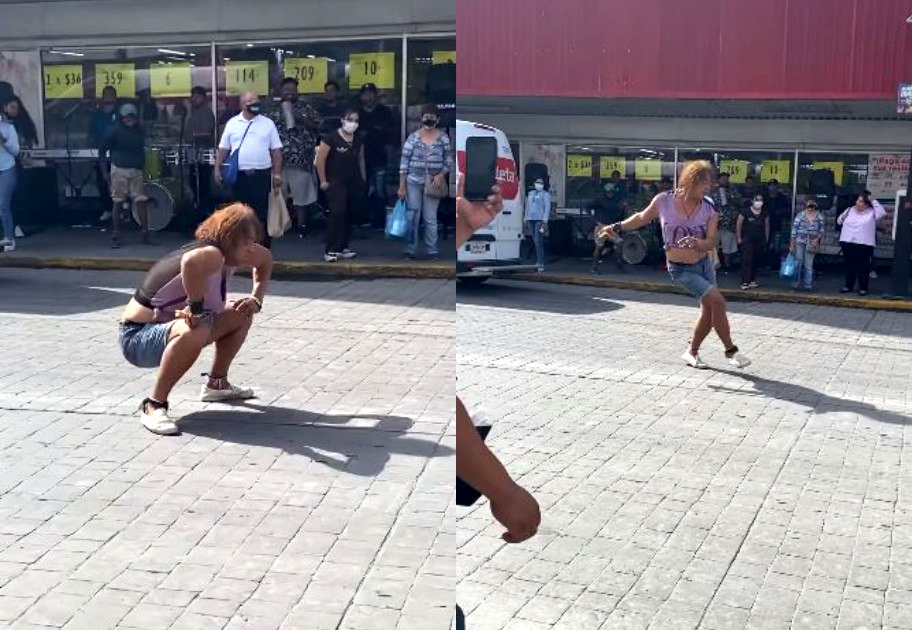 La cumbia que baila es 'Simón el gran varón'. (Milenio Digital)
