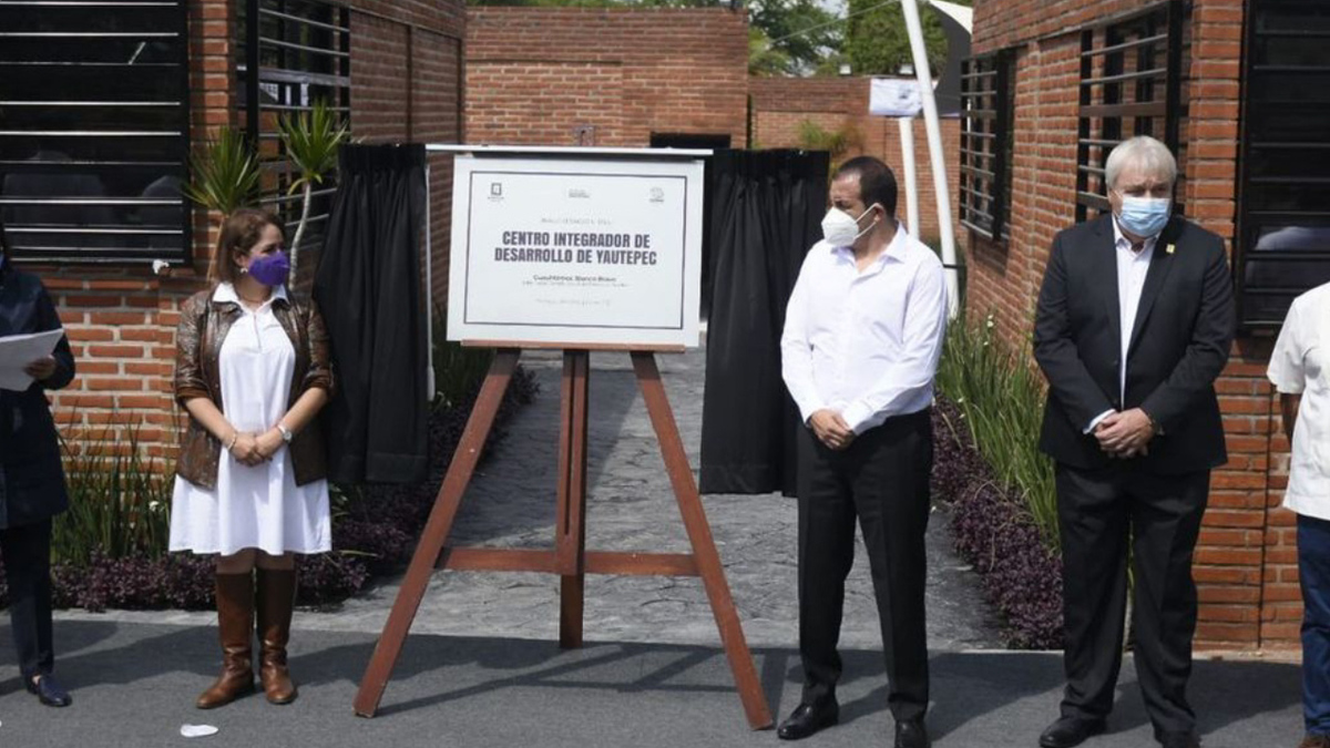 Gobernador de Morelos inaugura Centro Integrado de Desarrollo en Yautepec