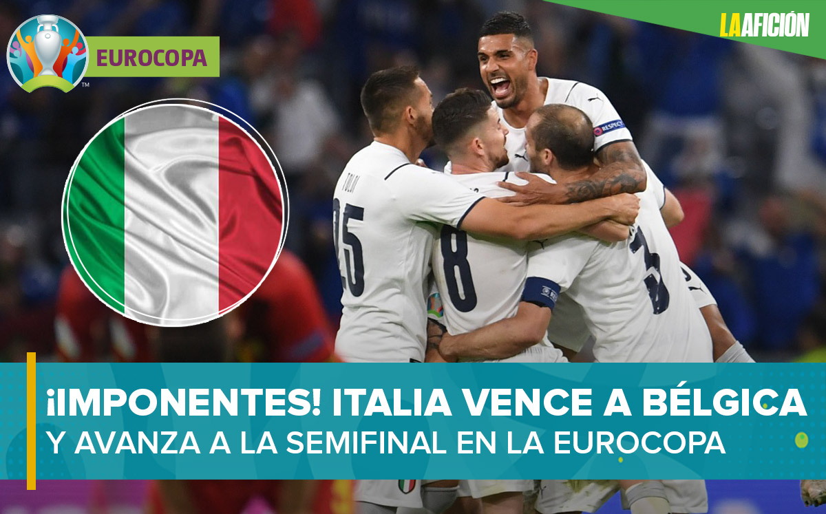 Italia vence a Bélgica y avanza a la semifinal (Reuters)