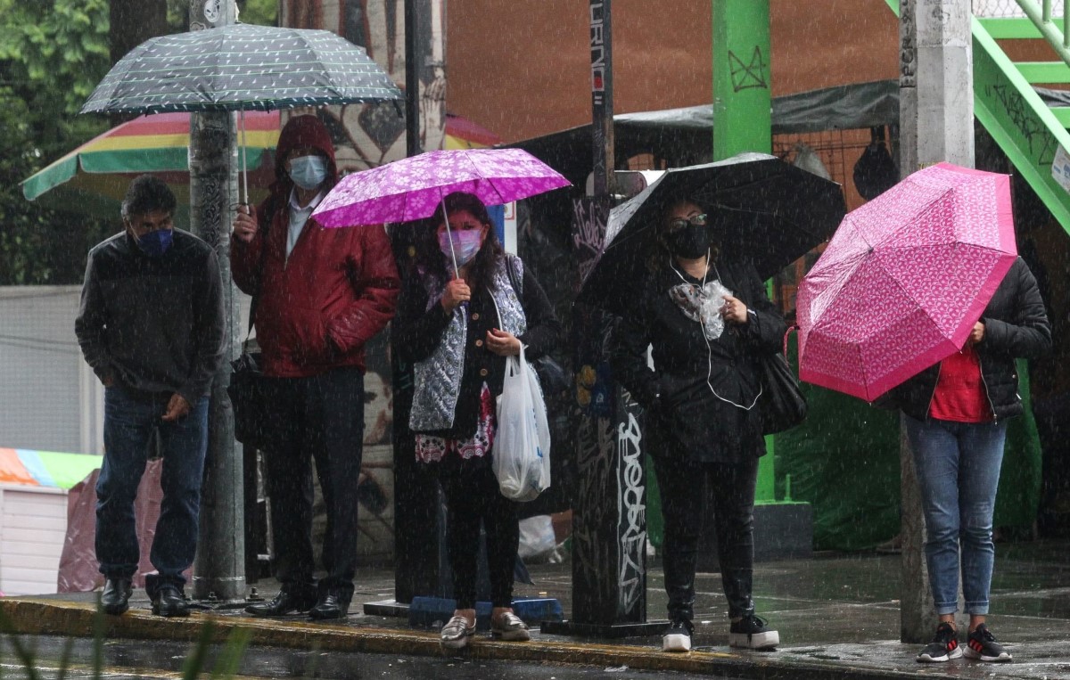 Llueve en gran parte de la CdMx. | Cuartoscuro