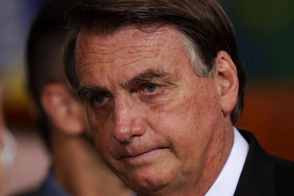 La Corte Suprema de Brasil autorizó investigar al presidente Jair Bolsonaro por las denuncias de posible corrupción con vacunas. (AP)