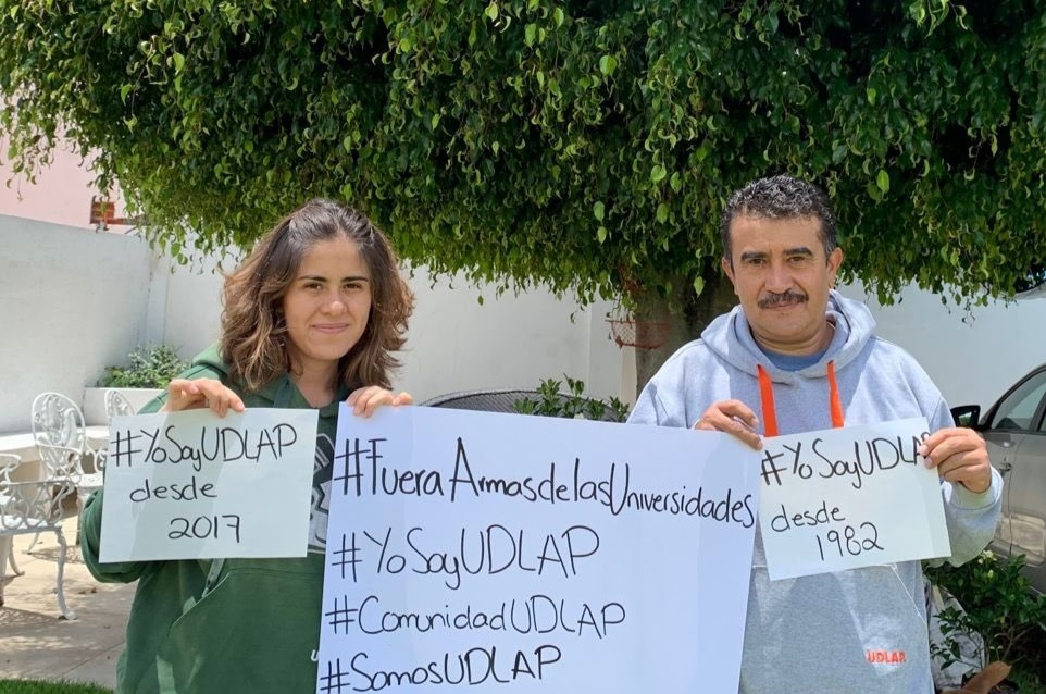 Movimiento #FueraArmasdelasUniversidades. (Jaime Zambrano)