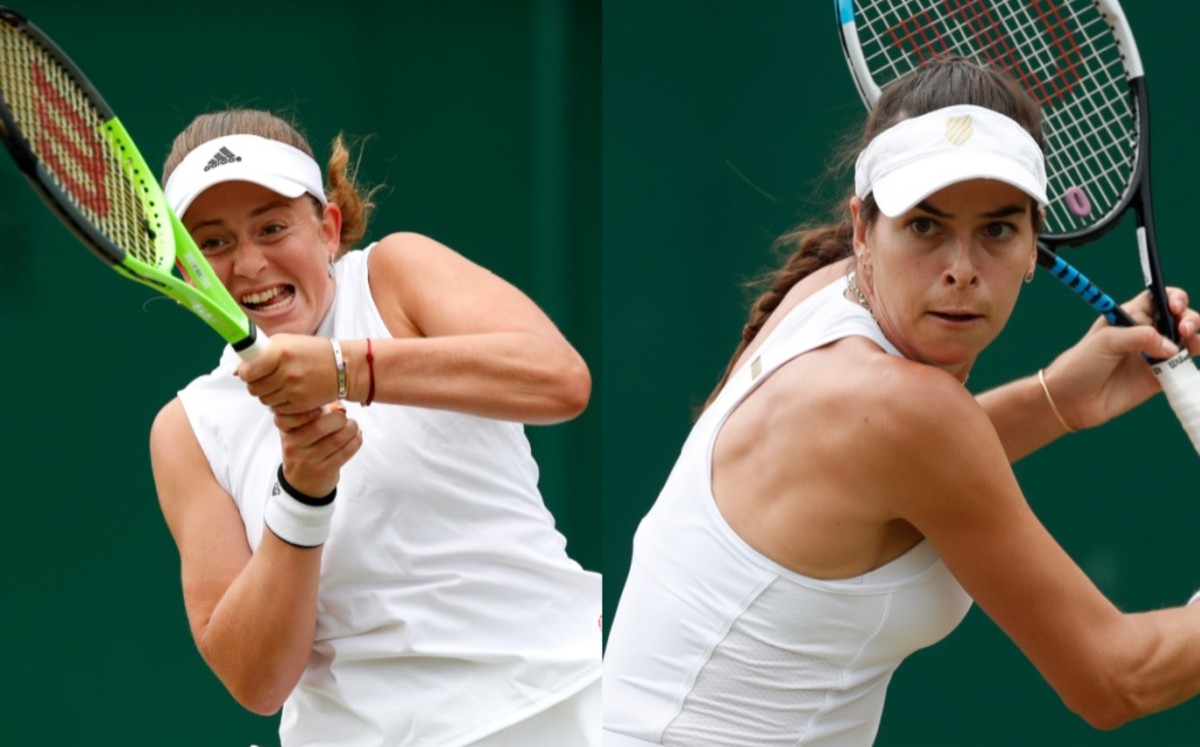 Tomljanovic y Ostapenko protagonizan bronca en Wimbledon (Reuters)