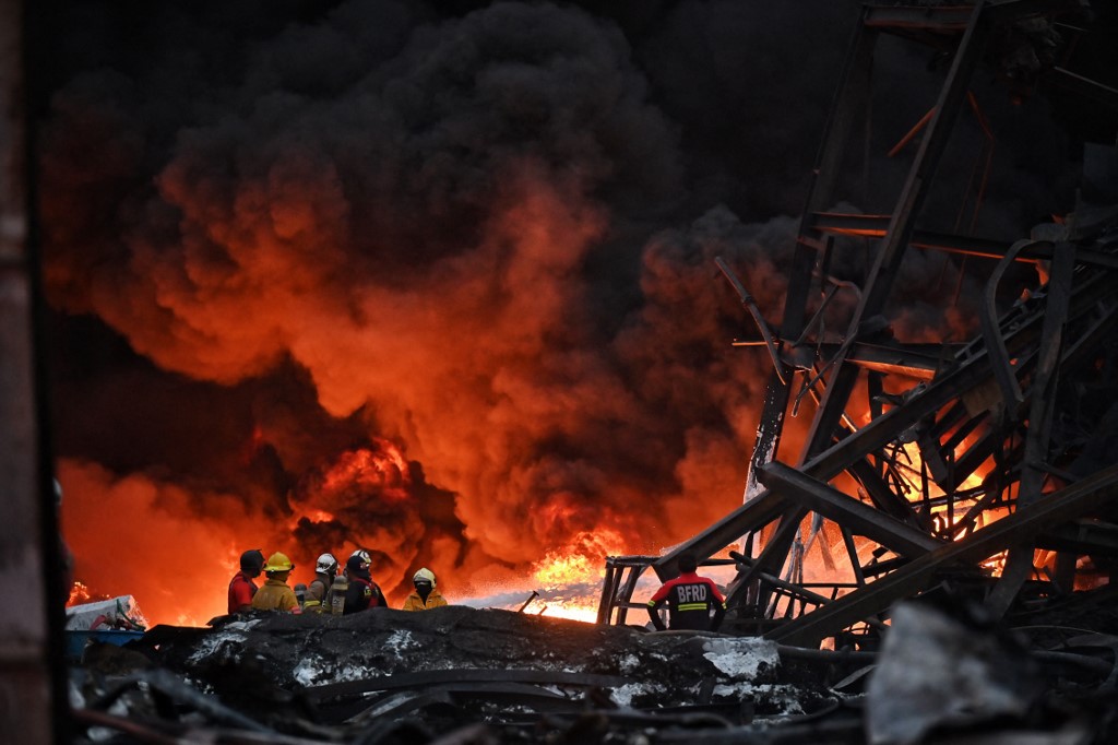 El incendio ocurrió la madrugada de hoy, según las autoridades en Tailandia. | AFP