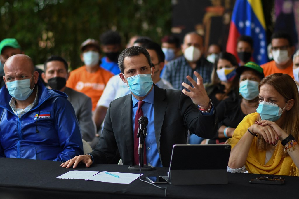 El líder opositor venezolano Juan Guaidó. (AFP)