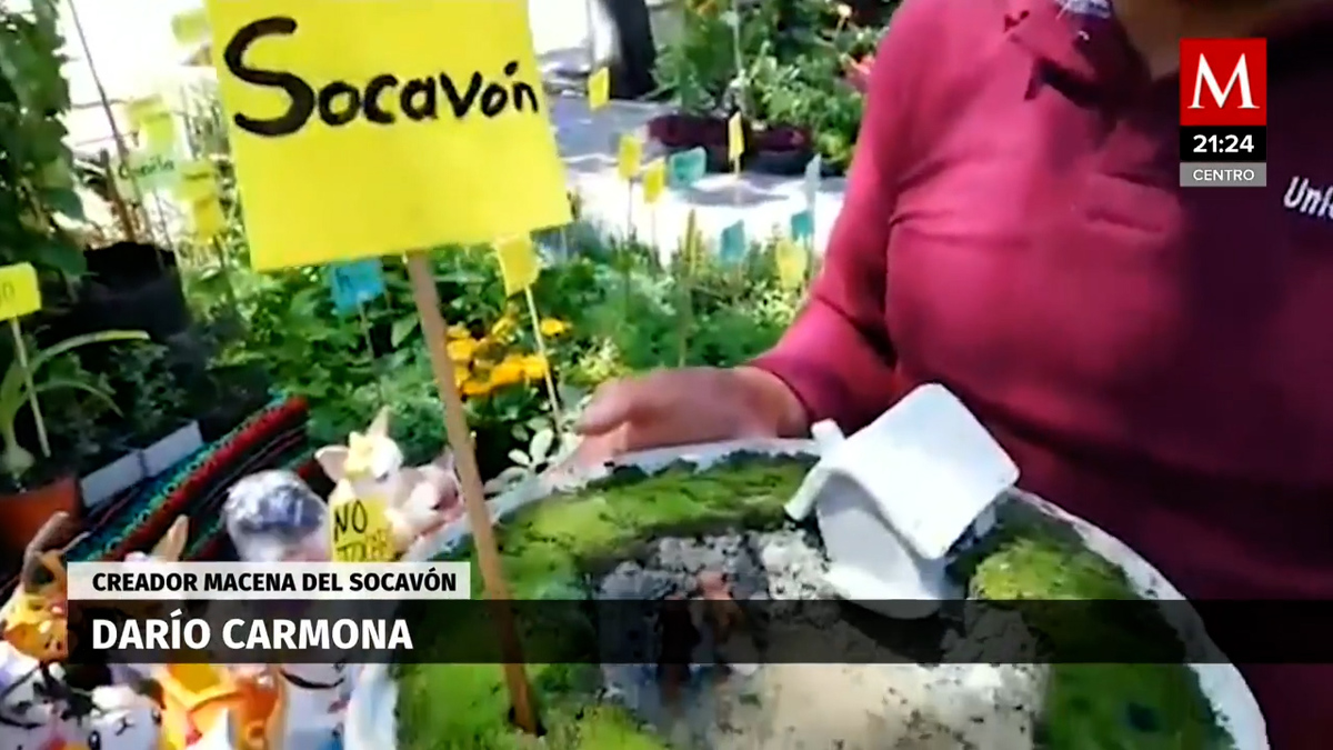 Maceta del socavón' de Puebla surge en Atlixco