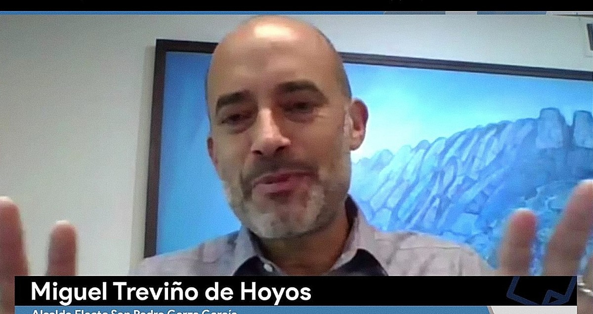 Miguel Treviño, alcalde de San Pedro. Foto: Especial.