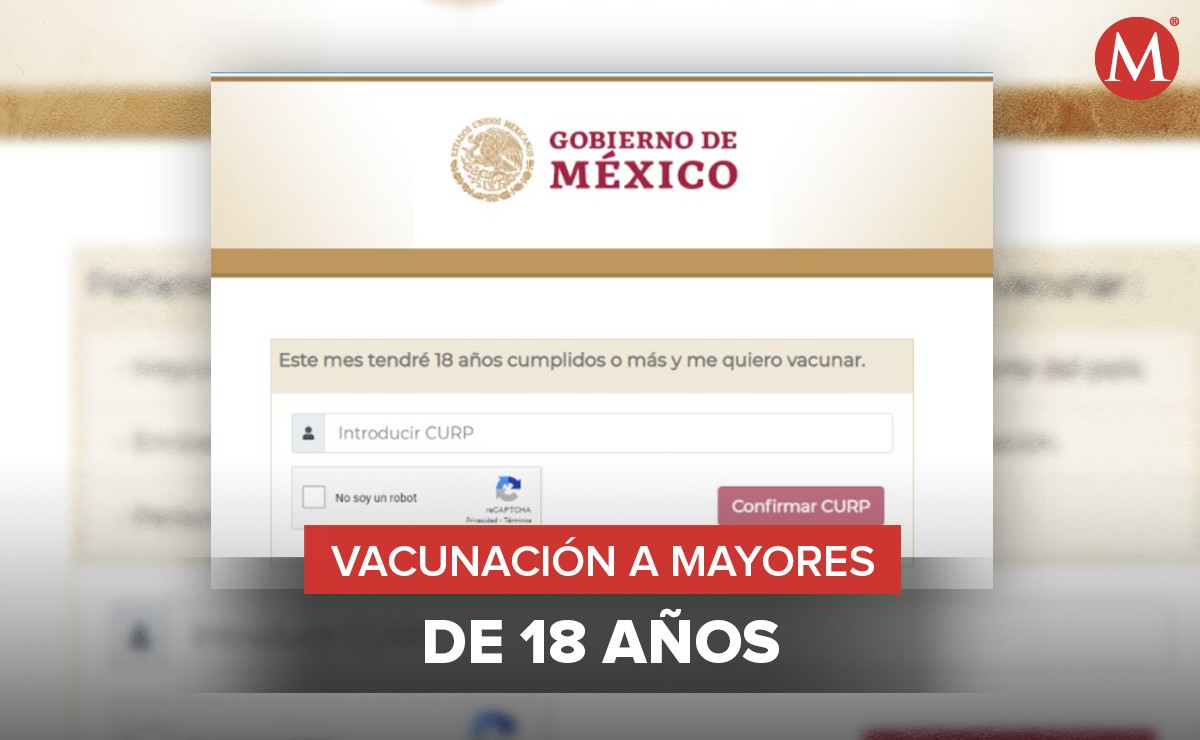 Solo requieres tu CURP, dirección, código postal, número telefónico y correo electrónico para el registro. | Diseño: Óscar Ávila