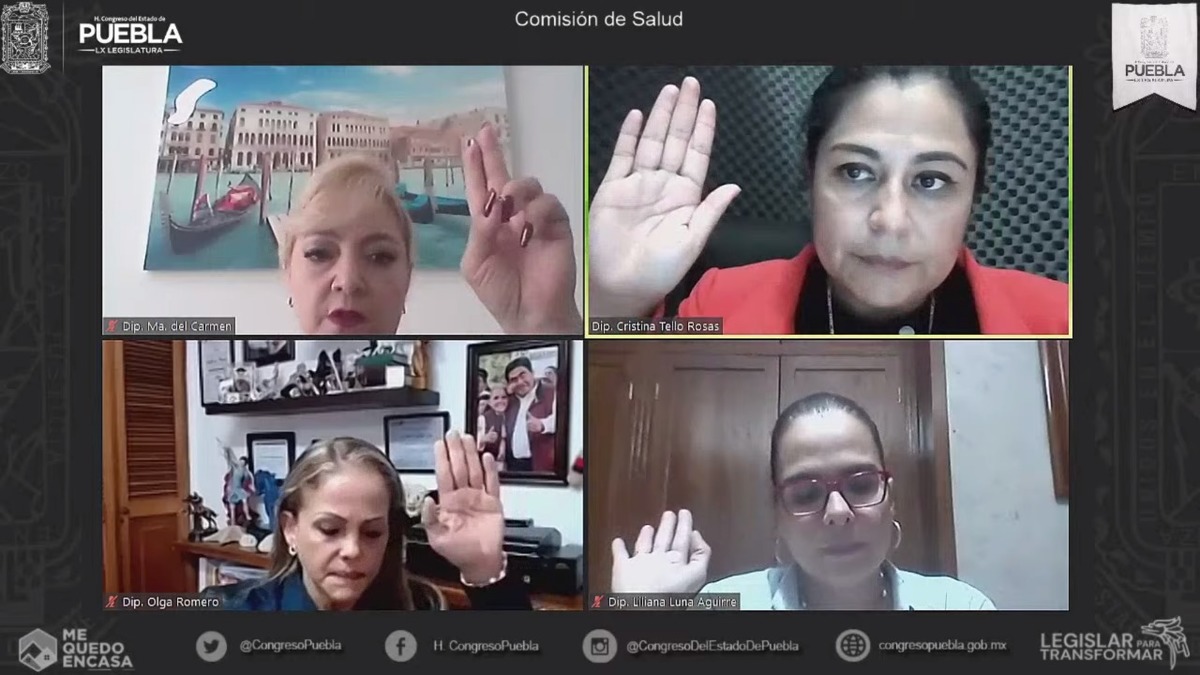 Sesión virtual del Congreso de Puebla | Especial