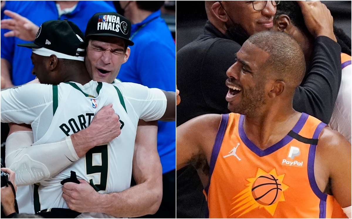 Suns de Phoenix y Bucks de Milwaukee se enfrentarán en las finales de la NBA (AP)