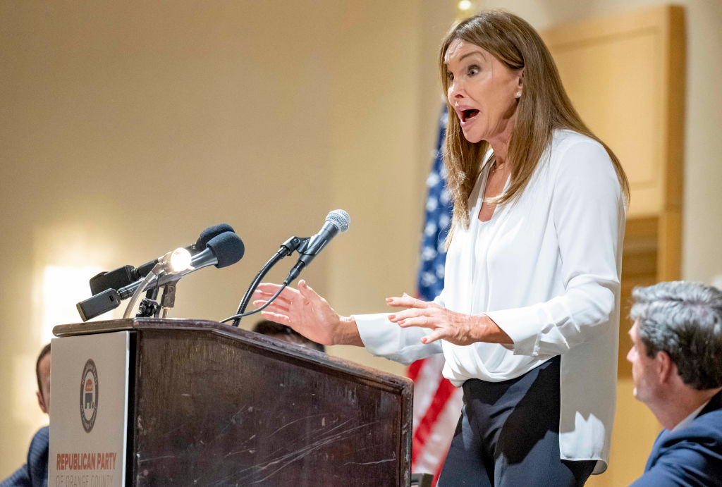 Caitlyn Jenner, ex olímpica y candidata a gobernadora de California por el Partido Republicano. / Getty Images.