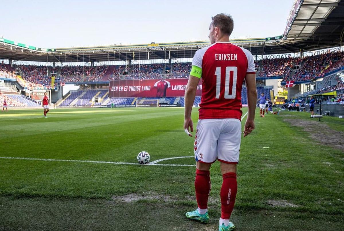 Christian Eriksen podría asistir a la final de la Euro desde las gradas. ( Instagram  Christian Eriksen)