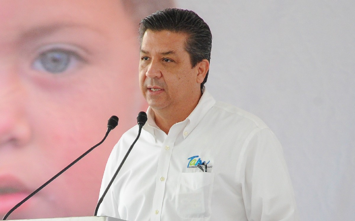 Francisco García Cabeza de Vaca, gobernador de Tamaulipas. (Twitter)
