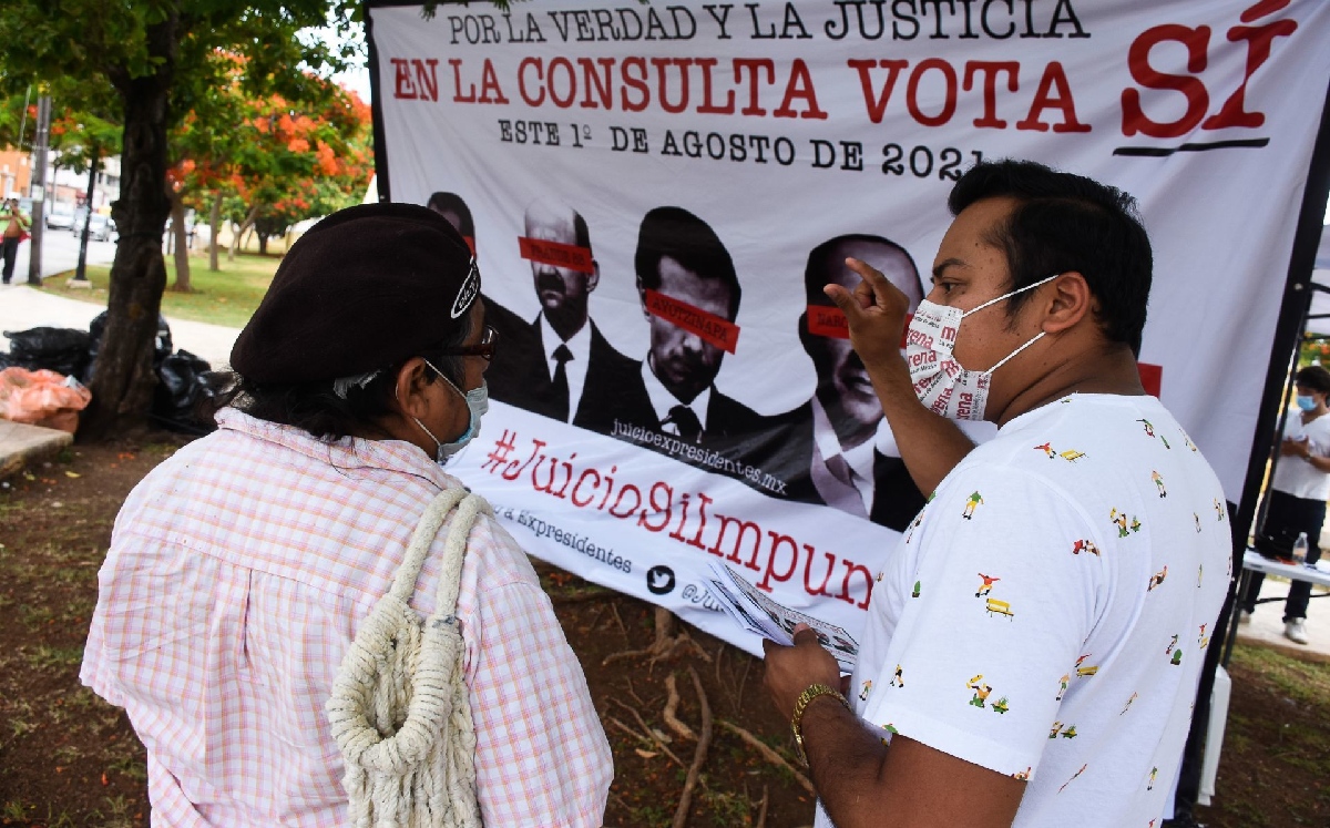 Dio inicio una campaña informativa en todo el país sobre la consulta popular del 1 de agosto. (Cuartoscuro)