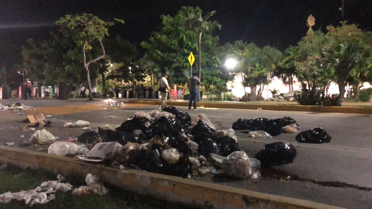 Los detenidos agredieron a los oficiales durante una manifestación. (Especial)