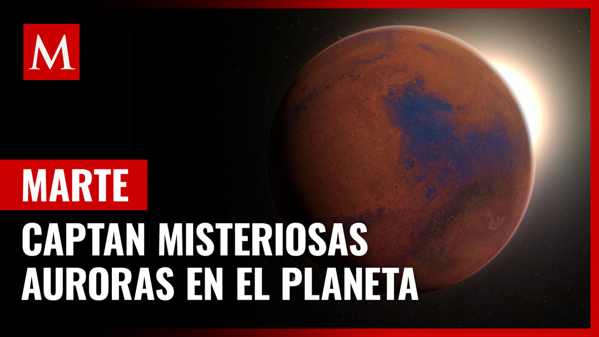 Orbitador de Emiratos Árabes capta misteriosas auroras sobre Marte