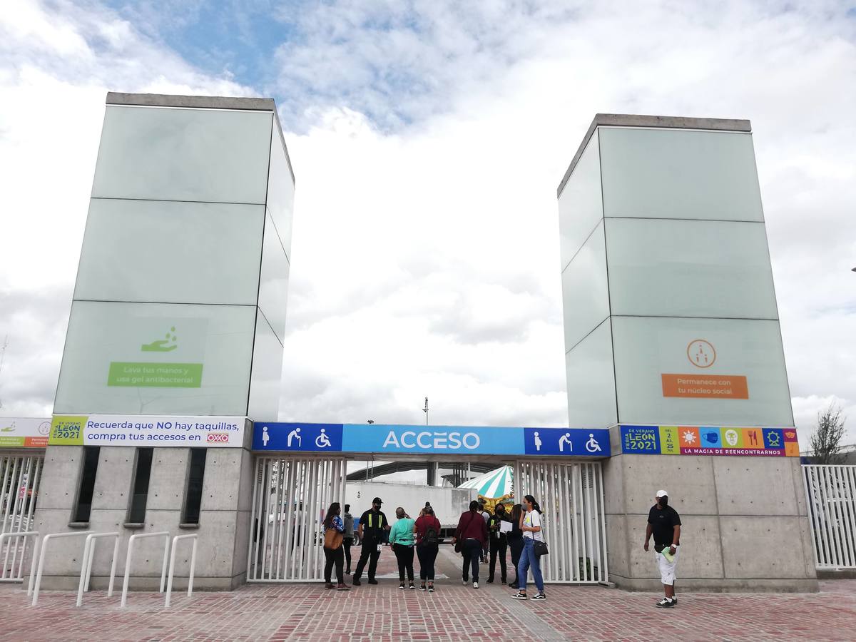 El patronato anunció que en lo que resta del mes, en la Feria de Verano León 2021 la entrada será gratuita. Foto: Dany Béjar
